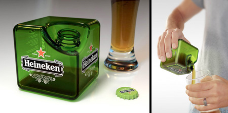 Heineken Cube Bottle