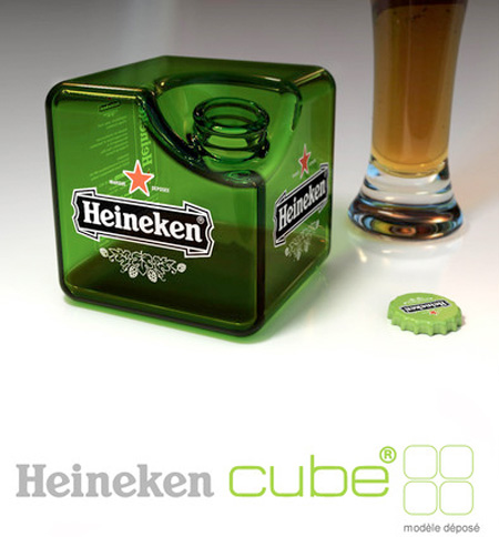 Heineken Cube Bottle Concept