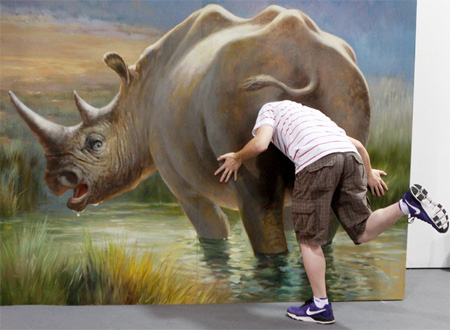 Interactive 3D Paintings