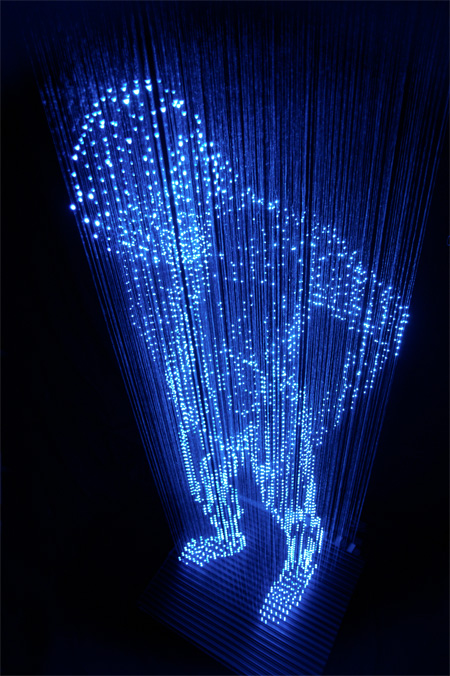 LED Sculptures by Makoto Tojiki