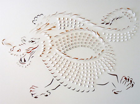 Hand Cut Paper Art