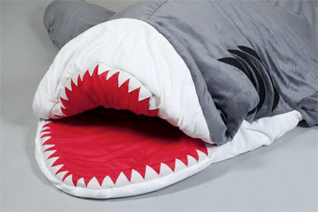 Shark Inspired Sleeping Bag