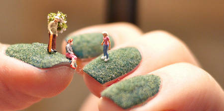 Tiny World Nail Art