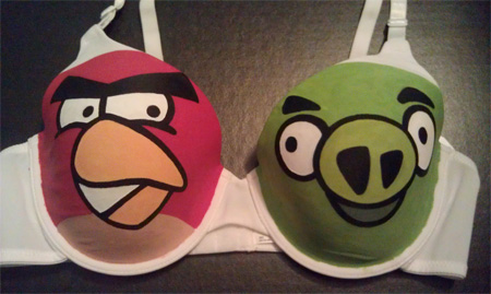 Angry Birds Bra