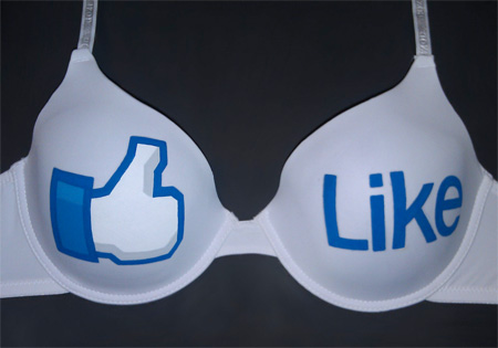 Facebook Like Button Bra