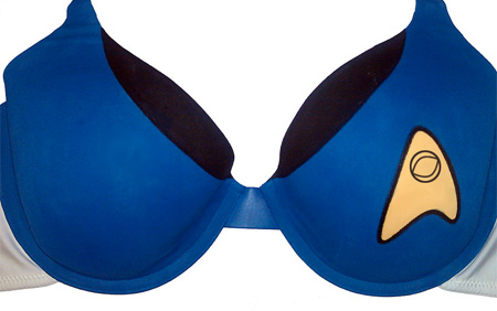 Star Trek Starfleet Uniform Bra