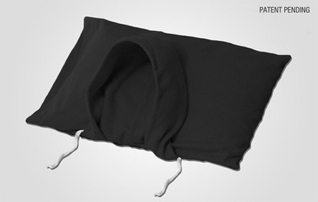 Pillow with a Hood