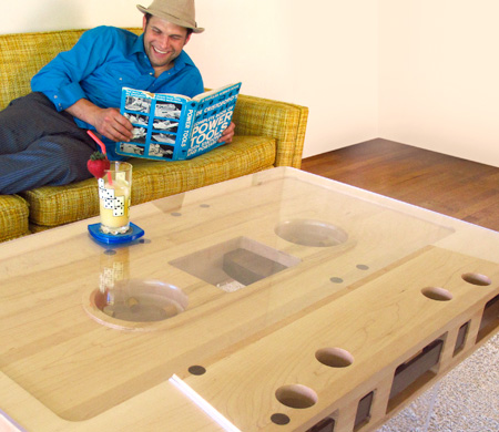 Cassette Tape Table