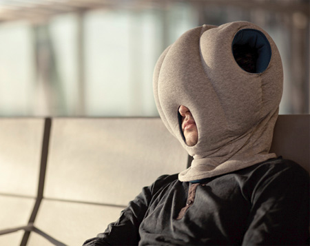 Ostrich Pillow by Kawamura Ganjavian