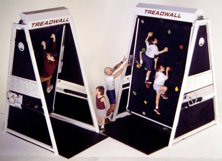 Treadmill Climbing Wall