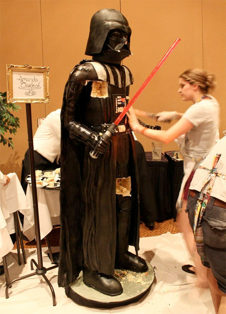 Life Size Darth Vader Cake