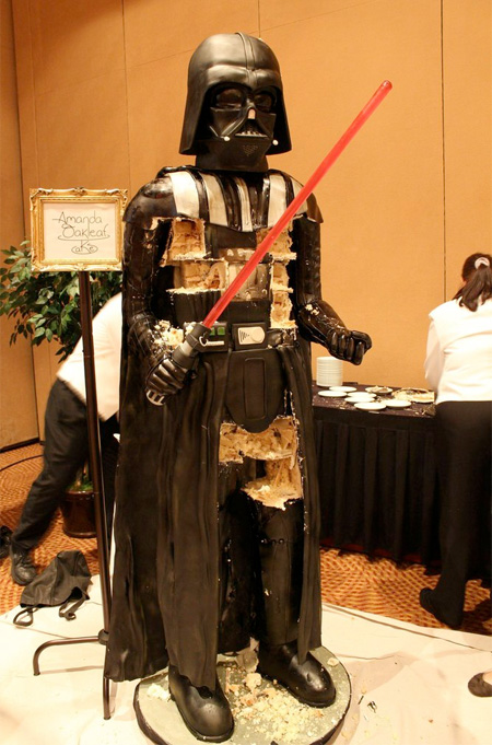 Life Size Star Wars Darth Vader Cake