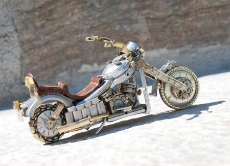 Watch Parts Motorcycle by Dan Tanenbaum