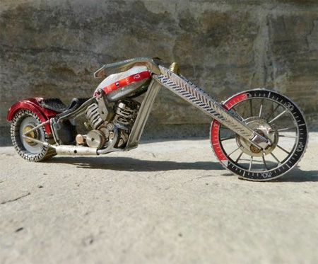 Watch Part Motorcycle by Dan Tanenbaum