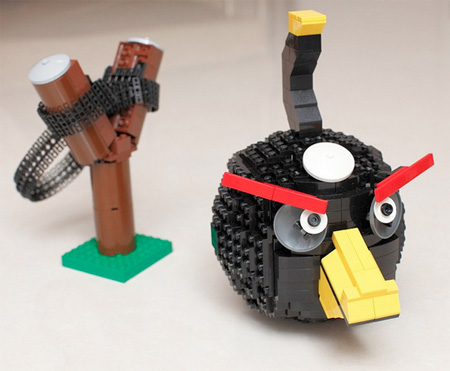 Angry Birds Created out of LEGO