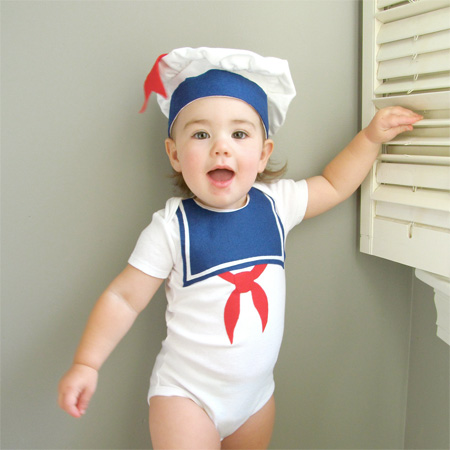 Marshmallow Man Baby Costume