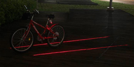 Laser Bike Lane