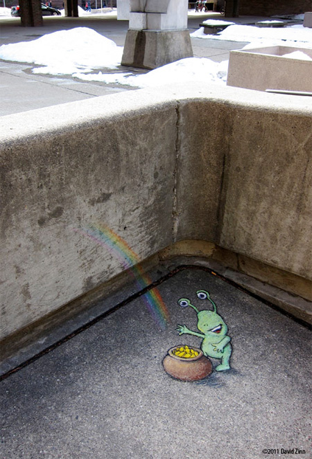 Chalk Art by David Zinn