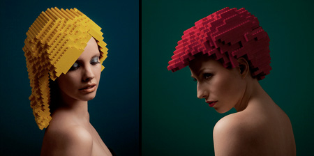 LEGO Wigs