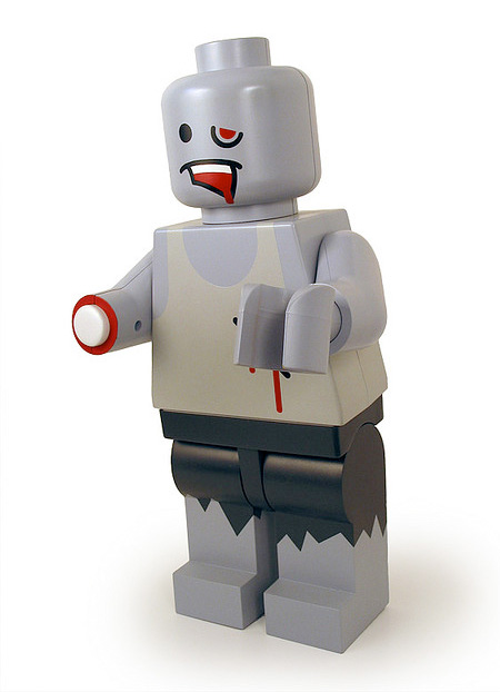 LEGO Zombie Minifigure