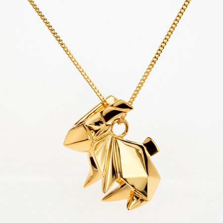 Metal Origami Jewellery