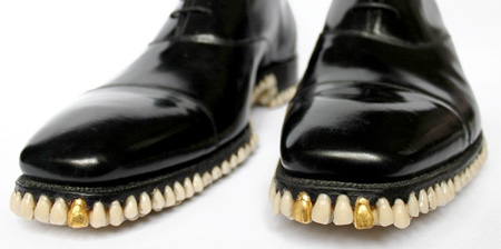 Shoes with Teeth