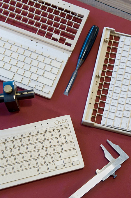 Wood Keyboard