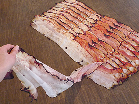 Bacon Scarf by Natalie Luder