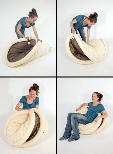 Transformable Pad for Lazy Living