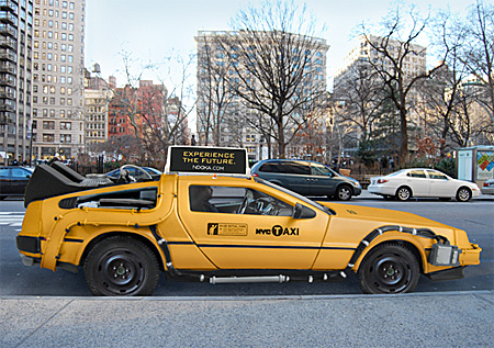 DeLorean Time Machine Taxi