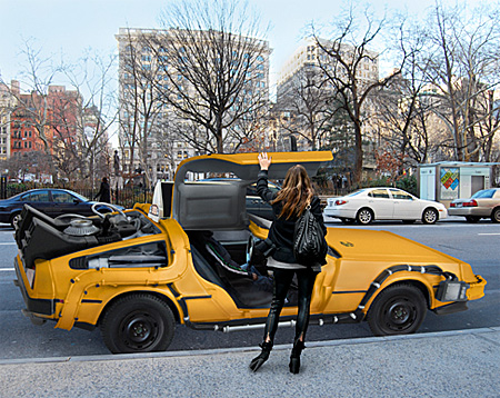 DeLorean Taxicab