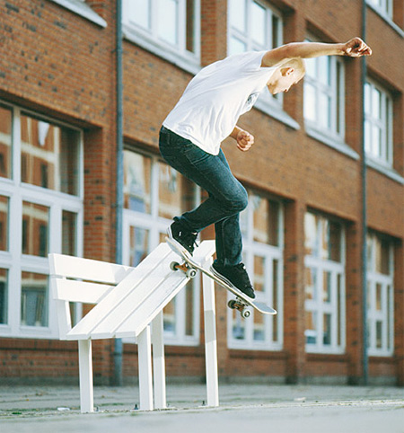 Skateboard Bench