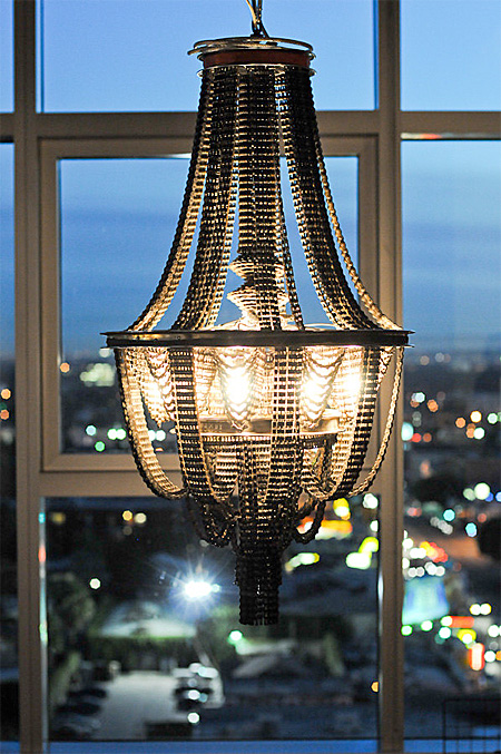 Chandeliers Made from Bicycle Parts