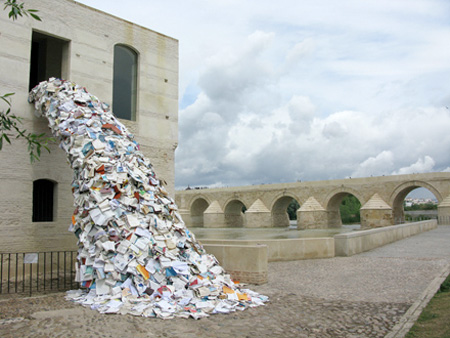 Book Waterfall