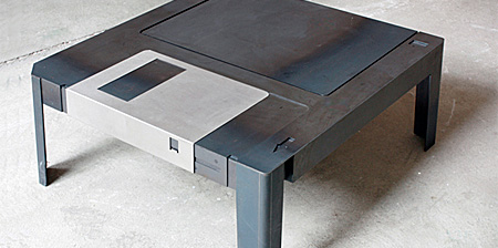 Floppy Disk Table