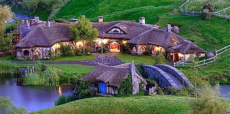 Hobbit Pub in New Zealand