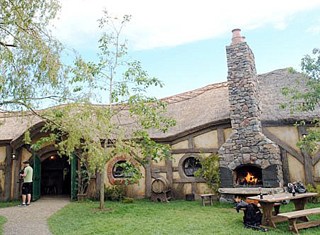 Hobbit Cafe in New Zealand