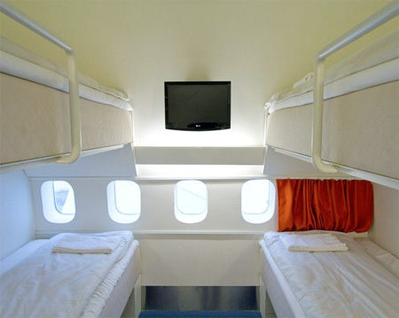 Boeing 747 Airplane Hotel