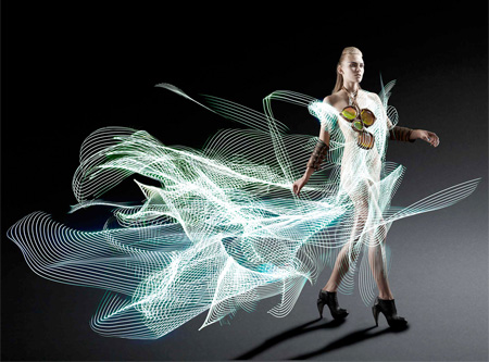 Dress Made of Light