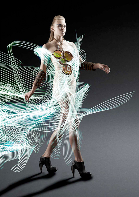 Light Painted Fashion