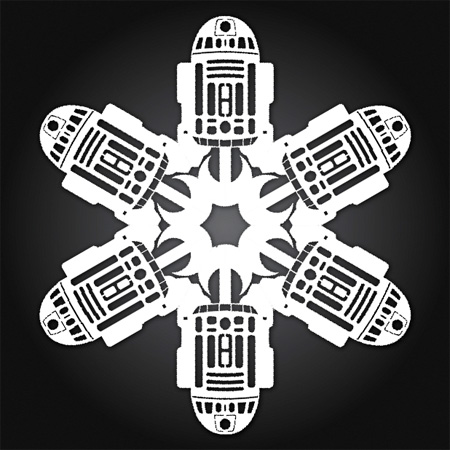 R2-D2 Snowflakes