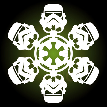 Stormtrooper Snowflakes