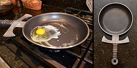 Frying Pan with Sword Handle