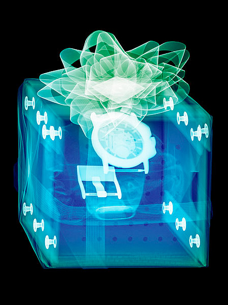 X-Ray of Christmas Presents