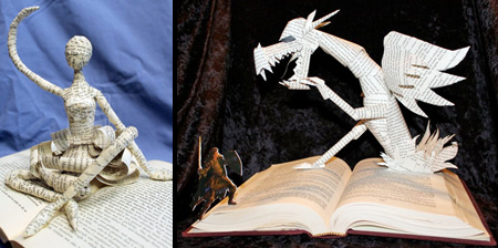 Book Sculptures