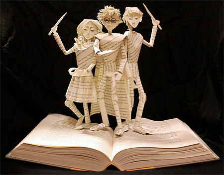 Harry Potter Book Art