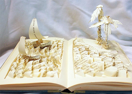 Carved Book
