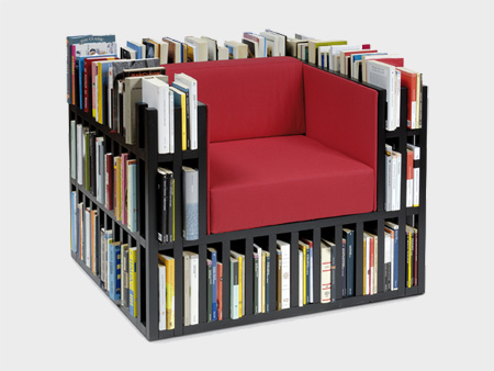 Book Storage Chair