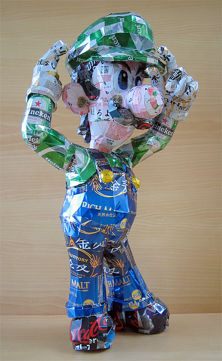 Cans Sculpture