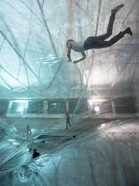 On Space Time Foam by Tomas Saraceno